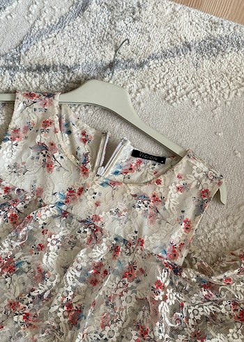 Nakışlı Bohem Uzun Kadın Elbise - Görsel 5