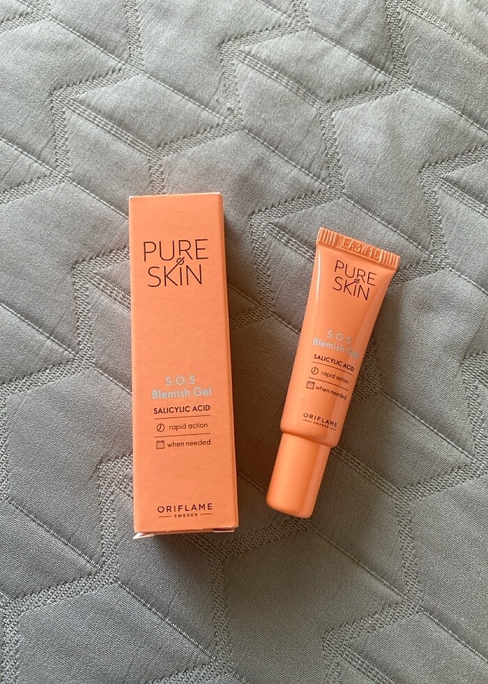 Oriflame pure skin kızarıklık ve lekeler için jel - Görsel 2