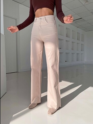 Zara krem pantolon