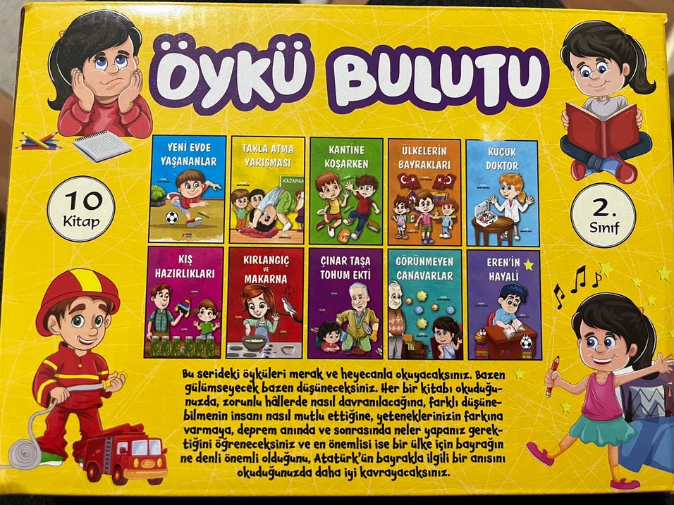 Öykü Bulutu 2. Sınıf - 10 Kitap - Görsel 2
