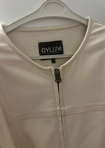 Fermuarlı Denim Tulum - Görsel 9