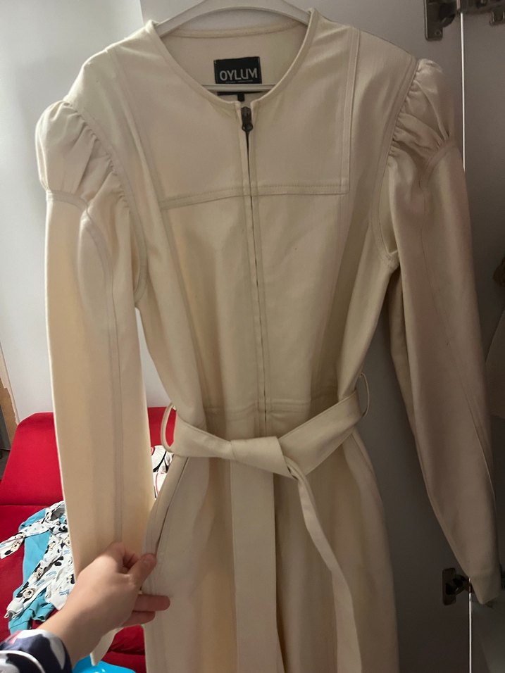 Fermuarlı Denim Tulum - Görsel 2