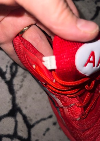 Kırmızı Bağcıklı Erkek Spor Ayakkabı - Görsel 4