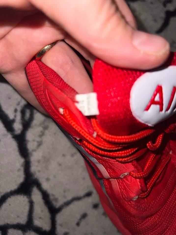 Kırmızı Bağcıklı Erkek Spor Ayakkabı - Görsel 4