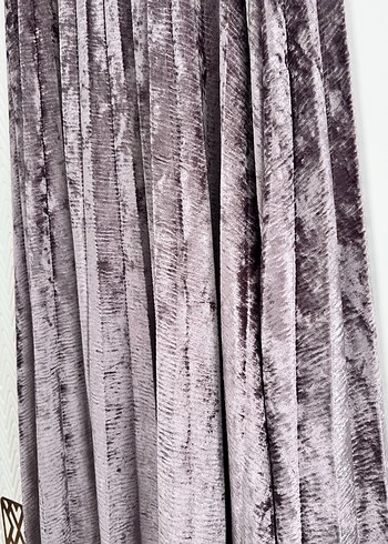 Mor Piliseli Uzun Kadın Etek - Görsel 4