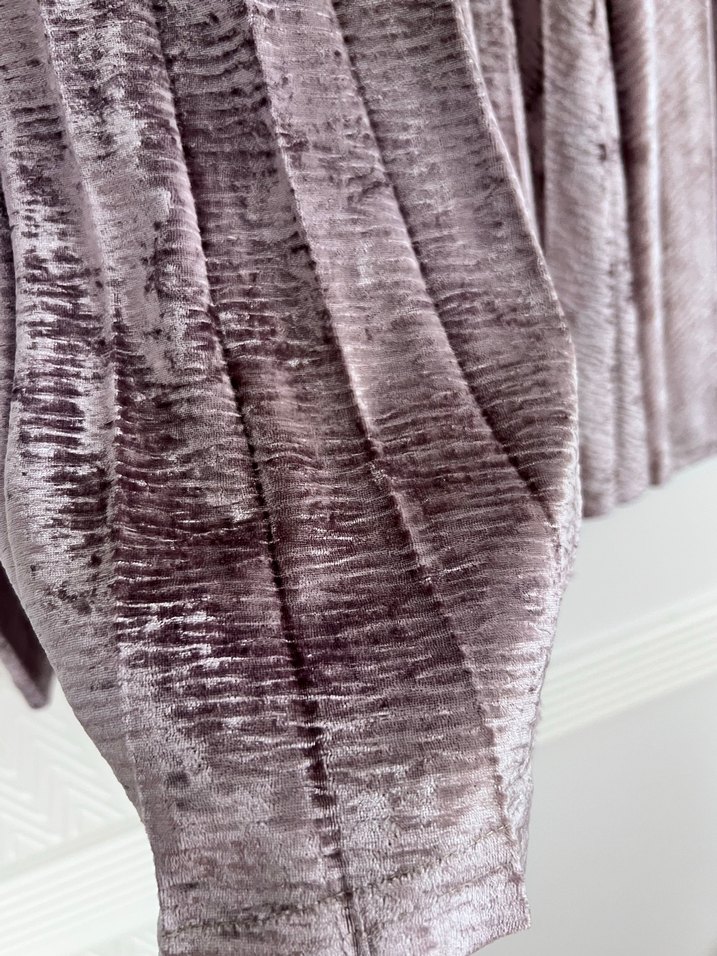 Mor Piliseli Uzun Kadın Etek - Görsel 5