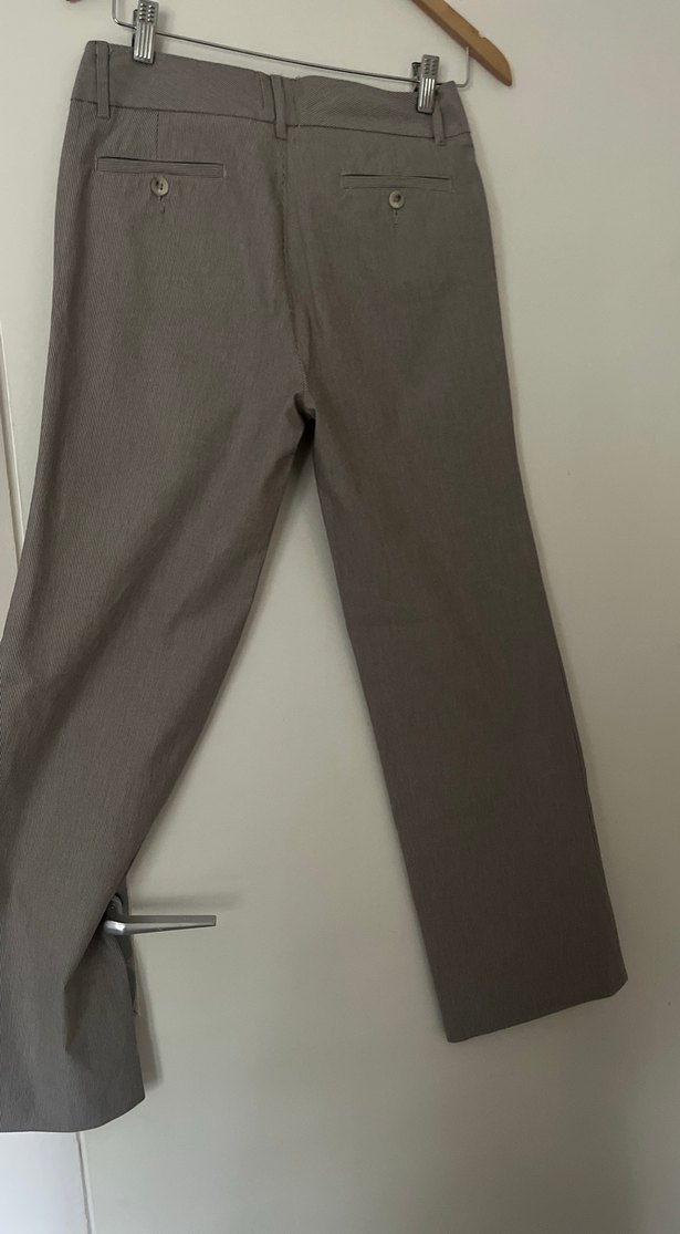 Çizgili Kadın Kumaş Pantolon - Görsel 5