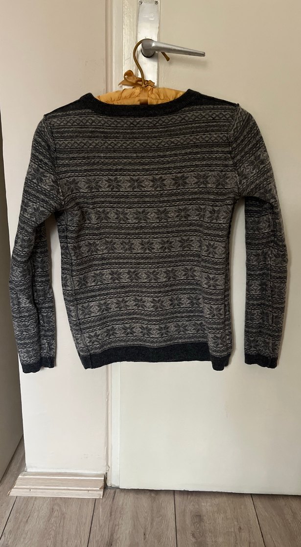 Gri Kadın Yılbaşı Kazak - Görsel 3