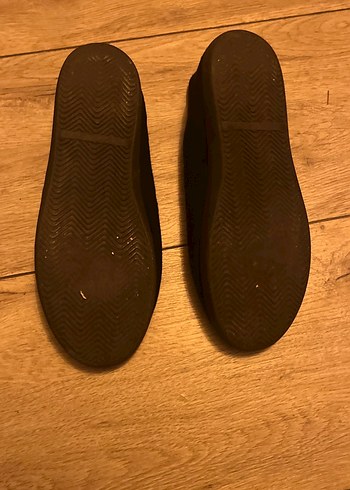 Siyah Düz Taban Kadın Spor Ayakkabı - Görsel 4