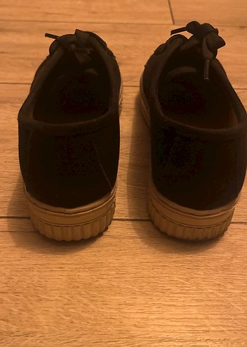 Siyah Kadın Platform Spor Ayakkabı - Görsel 11