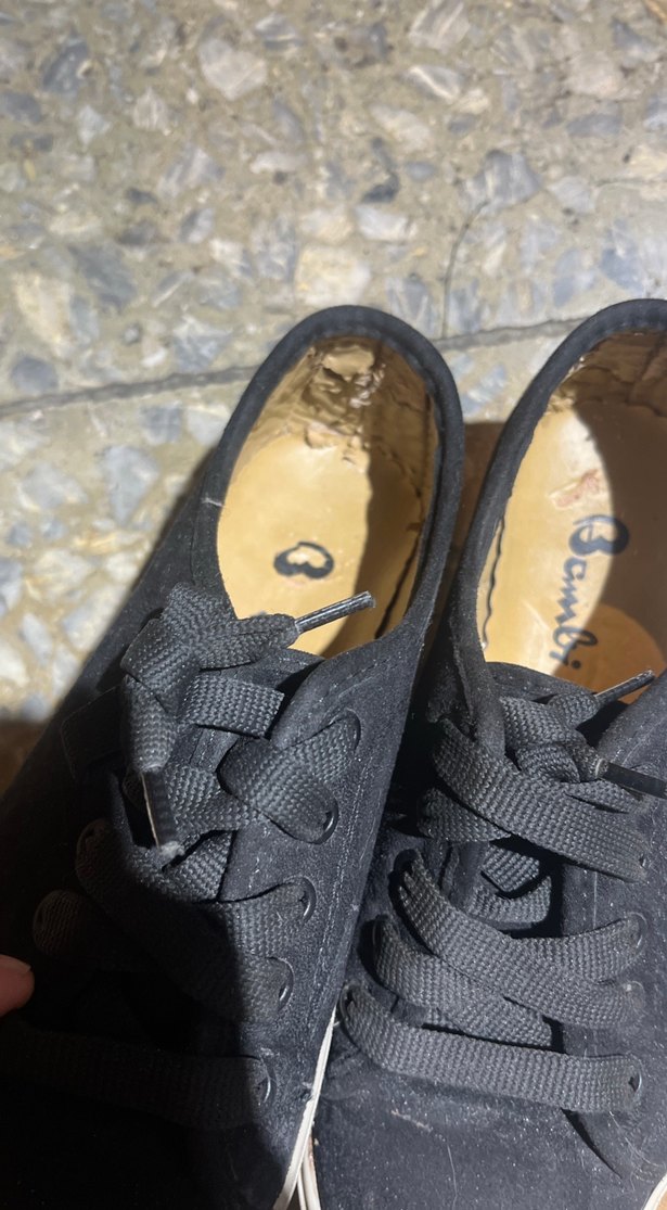 Siyah Kadın Platform Spor Ayakkabı - Görsel 2