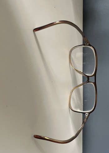 Kahverengi vintage numaralı gözlük çerçevesi - Görsel 4