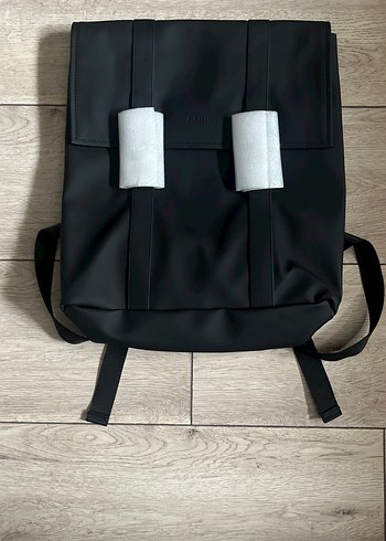 Diğer Rains Msn Bag Mini W3 Unisex Siyah Sirt Cantasi