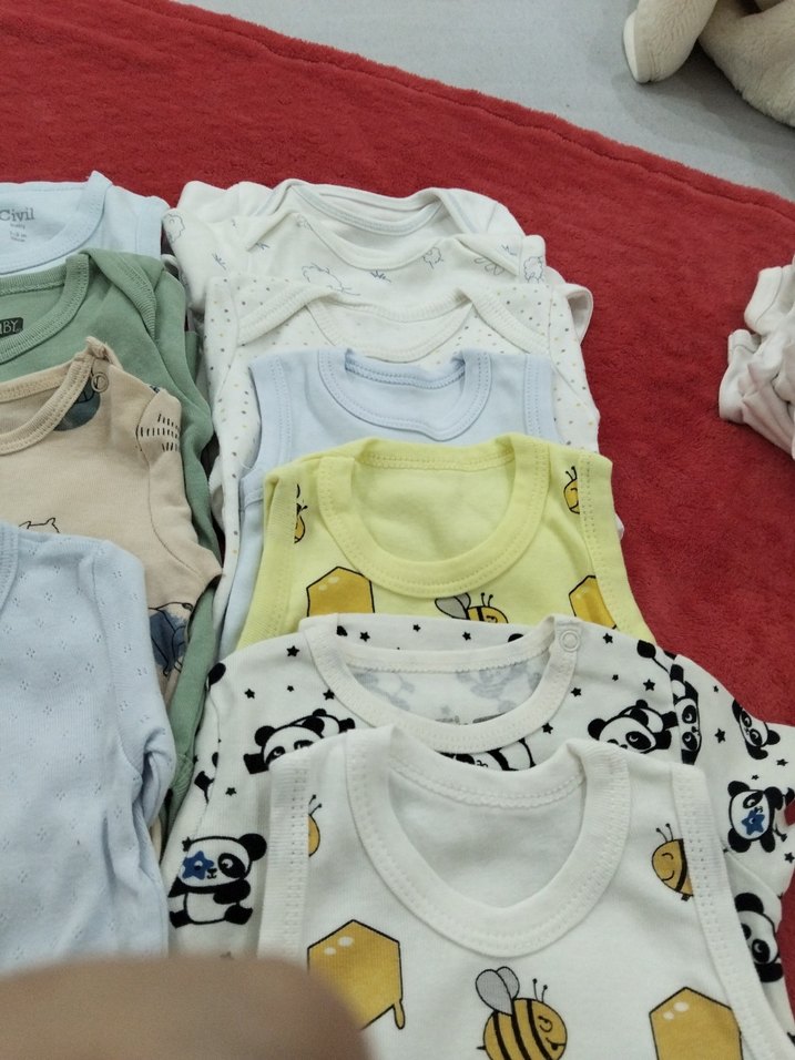 0_3 ay çeşitli zıbınlar hepsi tertemiz bazıları giyilmedı bile - Görsel 2
