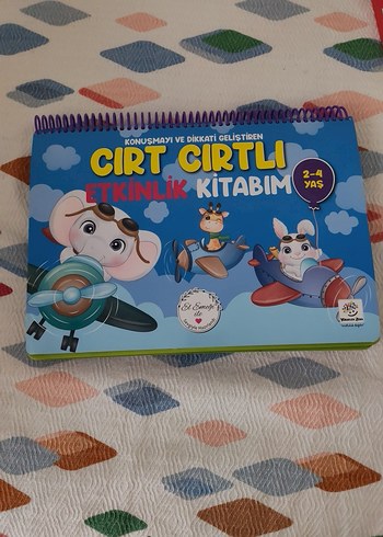 Cırt Cırtlı Etkinlik Kitabı 2-4 Yaş
