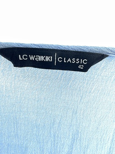 42 Beden mavi Renk LC Waikiki Bluz %70 İndirimli.