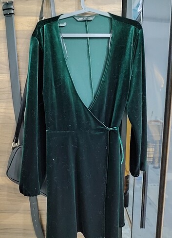 Zara kadife elbise