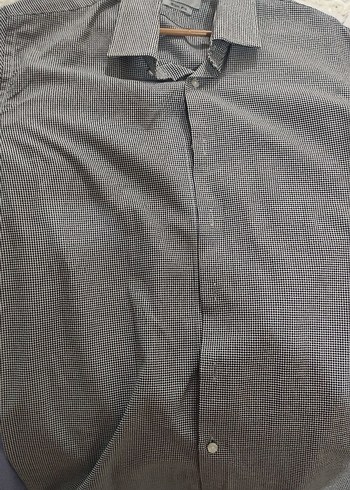 xl Beden siyah Renk Kiğılı Erkek Gömleği