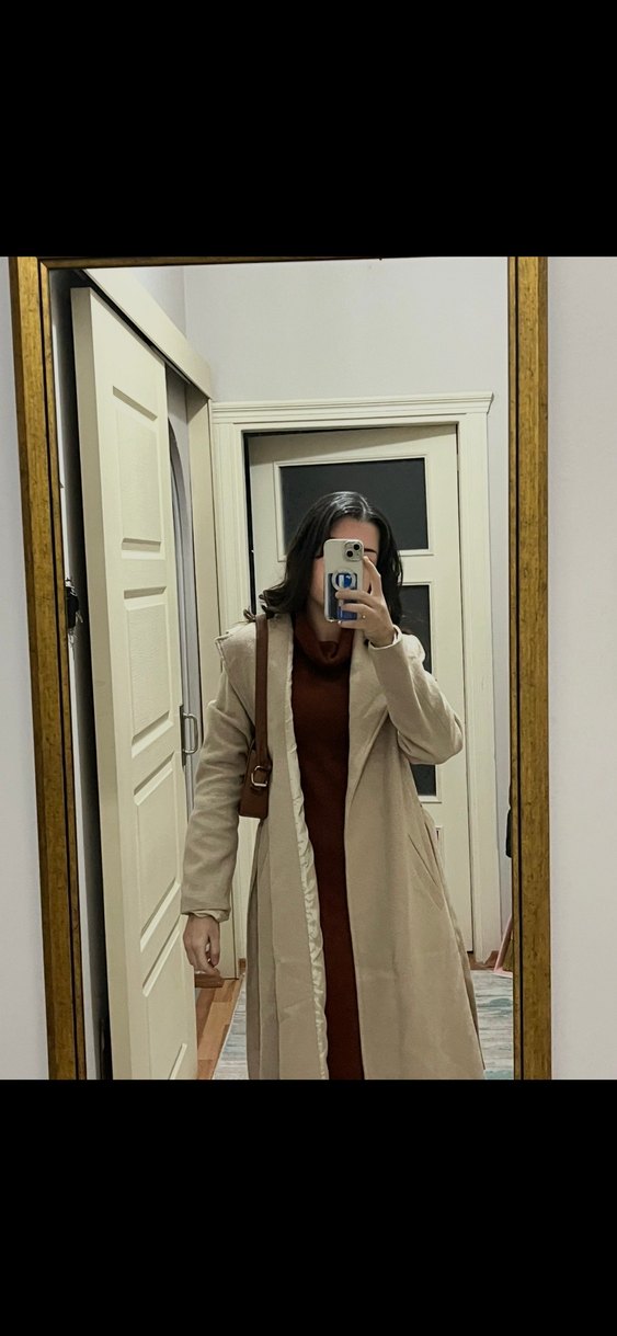 Kiremit Triko Elbise - Görsel 2