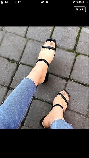 40 Beden siyah Renk ZARA MODEL AYAKKABI