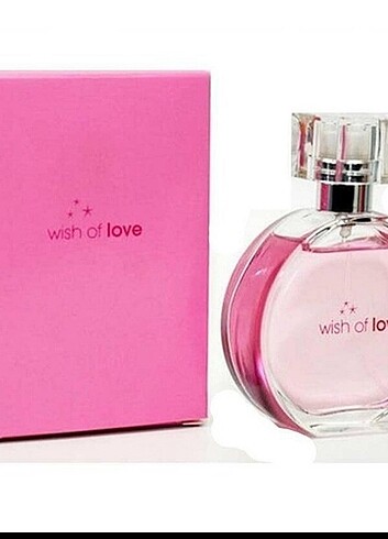 2adet Wish of love 50ml parfüm 