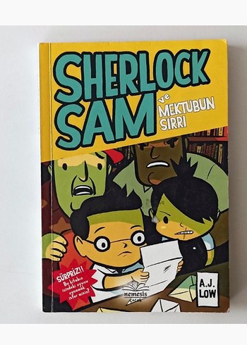 Sherlock Sam ve Mektubun Sırrı Çizgi Roman