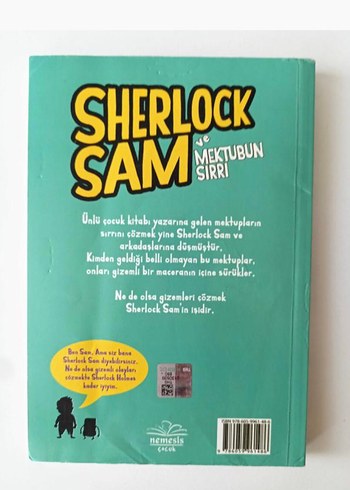 Beden Sherlock Sam ve Mektubun Sırrı Çizgi Roman