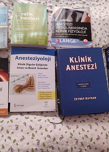 Karışık anestezi kitapları