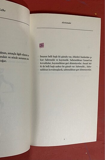  Kafka Aforizmalar