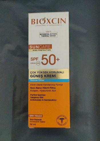 Biocxin SPF 50+ Yüksek Koruma Güneş Kremi 50 ml - Görsel 2