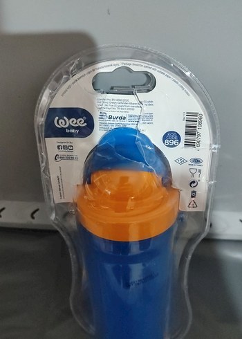 Renkli Mavi Wee Baby Biberon Kod 896 - Görsel 4