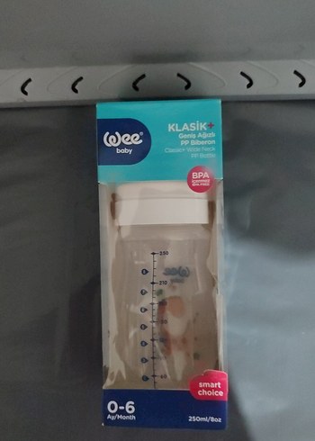 Wee Baby Klasik Geniş Ağızlı PP Biberon 0-6 Ay - Görsel 3