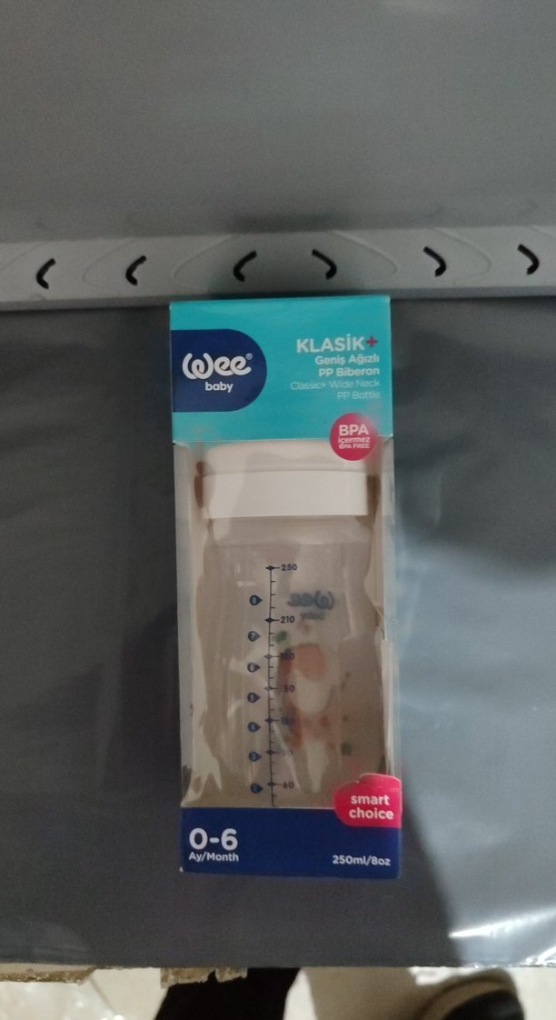 Wee Baby Klasik Geniş Ağızlı PP Biberon 0-6 Ay - Görsel 3