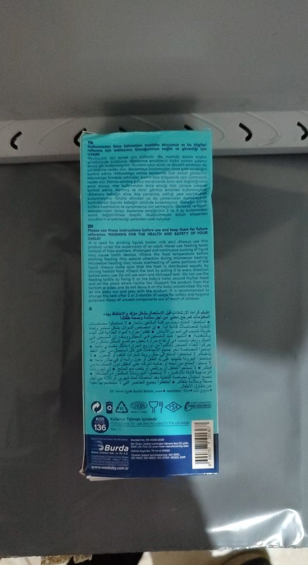 Wee Baby Klasik Geniş Ağızlı PP Biberon 0-6 Ay - Görsel 2