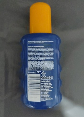 Nivea Sun Koruma & Nem SPF 30 Güneş Spreyi - Görsel 3