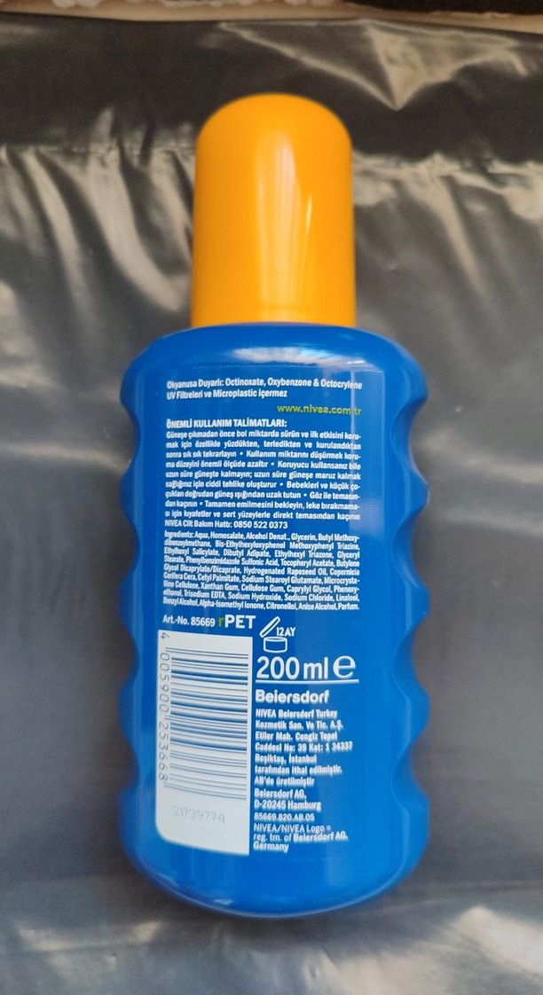 Nivea Sun Koruma & Nem SPF 50 Güneş Losyonu - Görsel 3