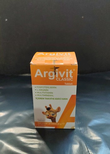 Argivit Classic Multivitamin Takviye Tableti