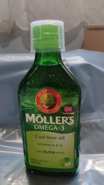 MOLLERS ELMA AROMALI BALİK YAĞI 250 ML
