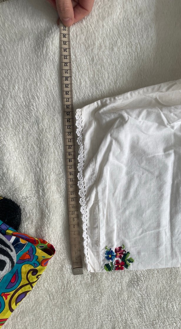 Nakışlı Beyaz geleneksel - Görsel 3