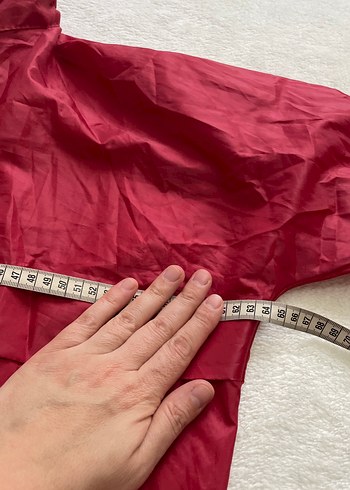 Erkek Kırmızı Fermuarlı Rüzgarlık - Görsel 4