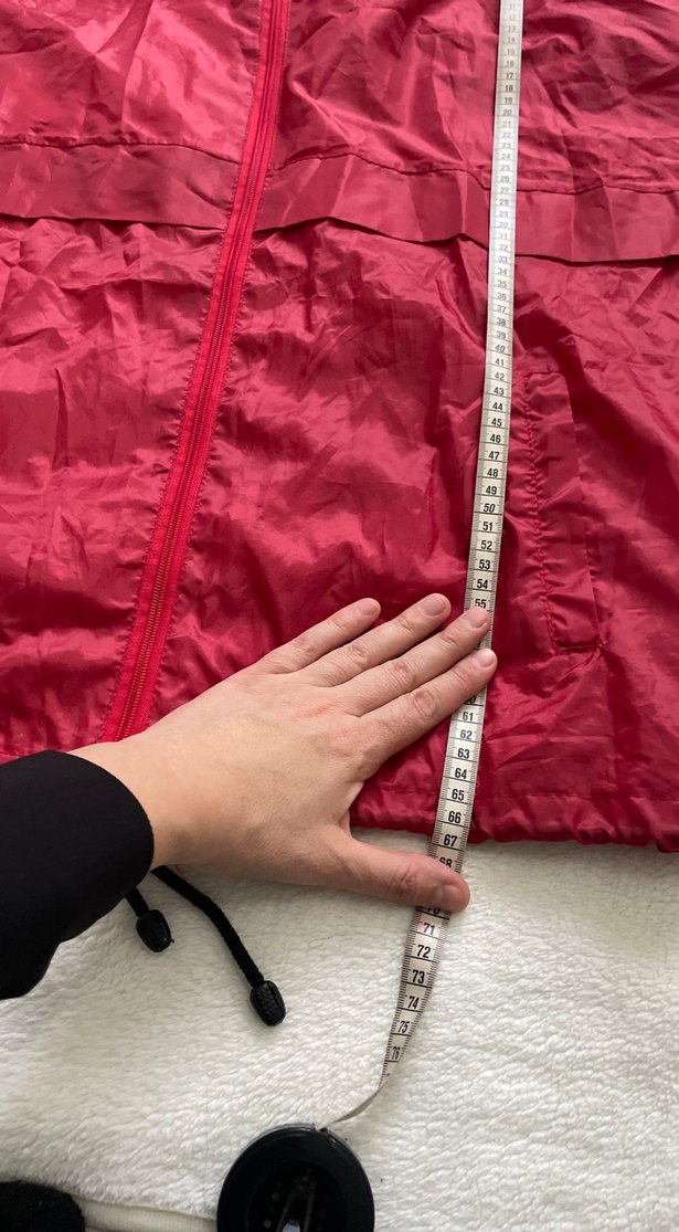 Erkek Kırmızı Fermuarlı Rüzgarlık - Görsel 5