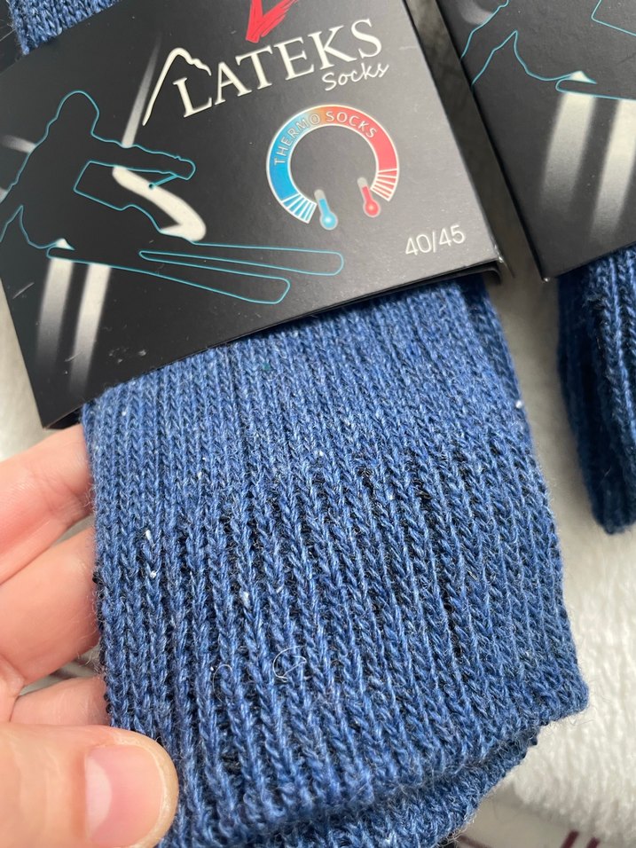 Lacivert Erkek Midi Çorap, LATEKS - Görsel 2