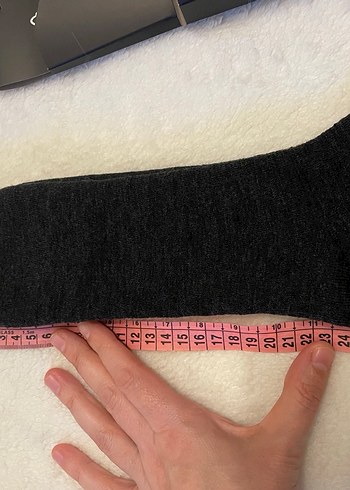 Erkek Kısa Gri Çorap - Görsel 4