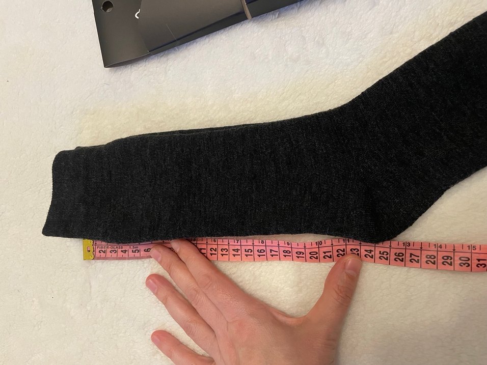 Erkek Kısa Gri Çorap - Görsel 4