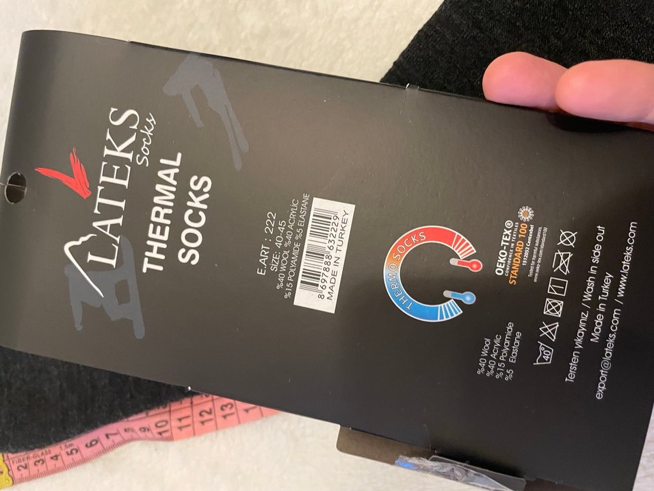 Erkek Kısa Gri Çorap - Görsel 5