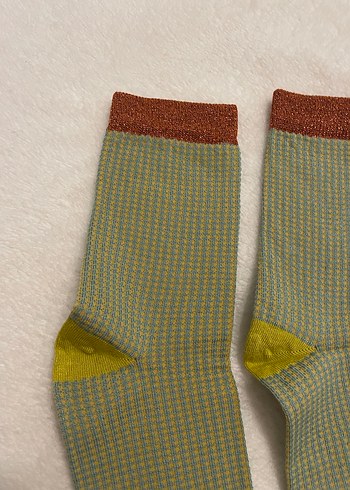 Kız Çocuk Çok Renkli Çorap - Görsel 2