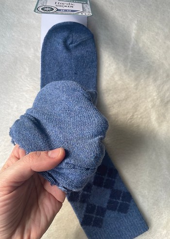 Fascino Nordic Desenli Mavi Erkek Çorap - Görsel 5