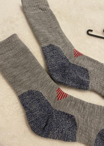 Gri Erkek Midi Çoraplar - Görsel 2