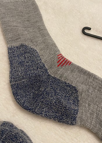 Gri Erkek Midi Çoraplar - Görsel 6