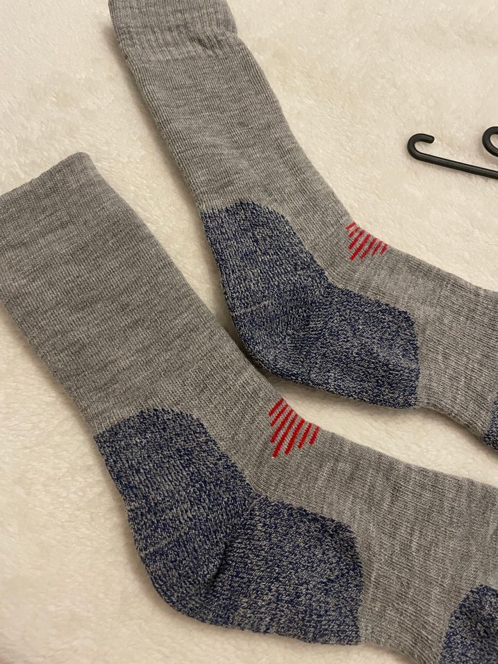 Gri Erkek Midi Çoraplar - Görsel 2